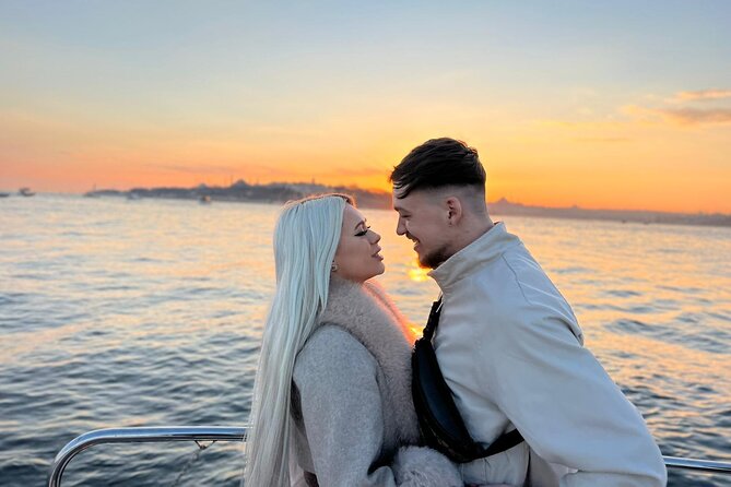 Bosphorus Sunset Cruise with Live Guide on Luxury Yacht - Boarding near Kabataş and settling onto the yacht