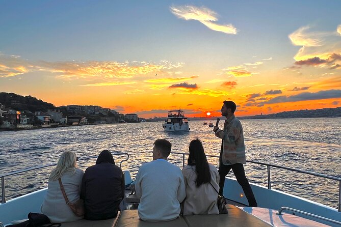 Bosphorus Sunset or Daytime Yacht Cruise with Snacks & Live Guide - Rumeli Fortress at the narrowest point