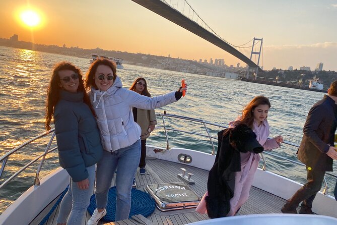 Bosphorus Sunset Yacht Cruise with Snacks and Live Guide - Dolmabahçe Palace and the European shore