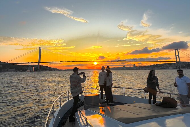 Bosphorus Sunset Yacht Cruise with Snacks and Live Guide - Ortaköy and the Bosphorus Bridge