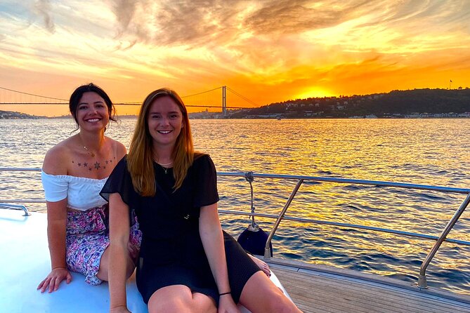 Bosphorus Sunset Yacht Cruise with Snacks and Live Guide - Settling onto the yacht