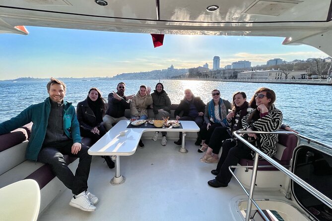 Bosphorus Yacht Cruise with Stopover on the Asian Side - (Morning or Afternoon) - Maiden’s Tower, Galata, and the return route