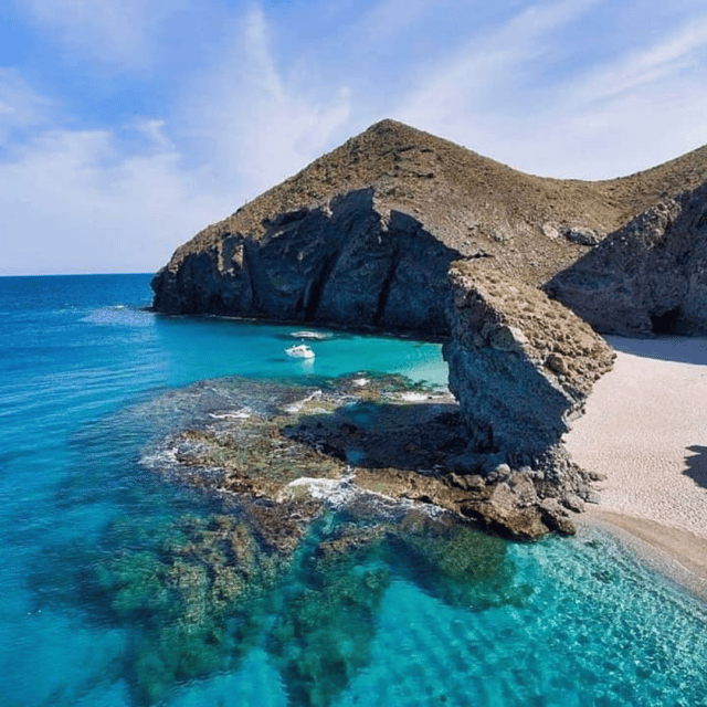 Cabo de Gata: Yacht Tour to the 5 Best Beaches - Playa de los Muertos and its volcanic cliffs