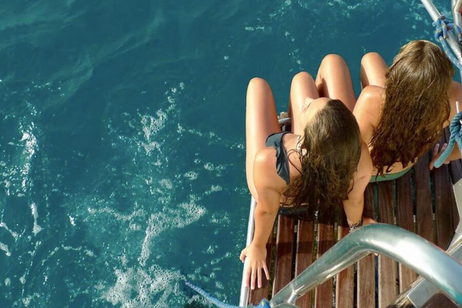 Cabo de Gata: Yacht Tour to the 5 Best Beaches - The Cala de Enmedio swimming stop