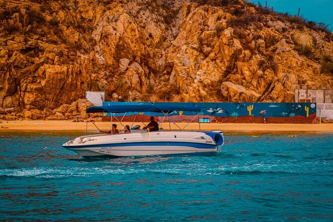 Cabo life Private Yacht in Los Cabos | 10 PAX & 3 HRS - El Arco, Playa del Amor, and the sea lion colony