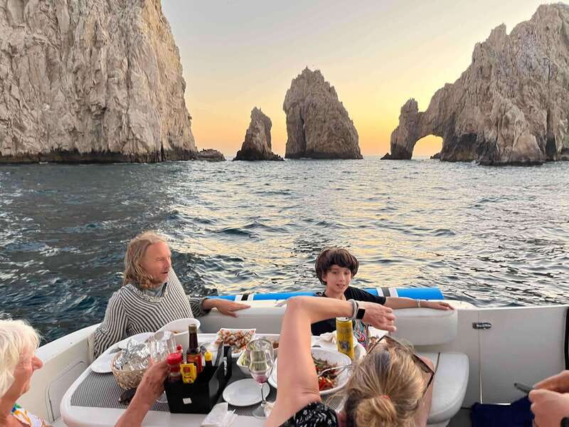 Cabo San Lucas Private Yacht 1 Hour Express Highlight Cruise - Leaving the marina for the Arch