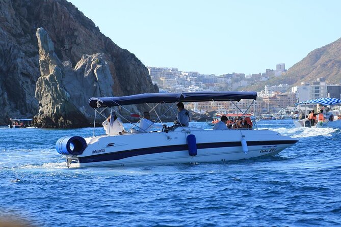 Cabo Yacht Tour – Arch, Pelican Rock & Scenic Landmarks - Neptune’s Finger and the Final Views