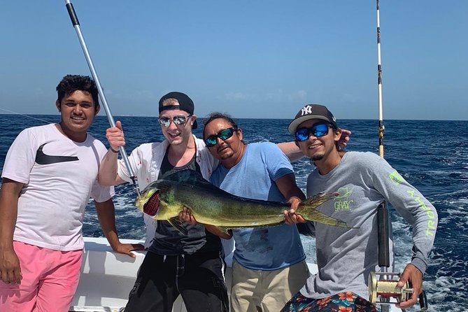 Cancun fishing charter if you don't fish you don't pay 46ft yacht 12pax 25P14 - Weather, cancellation, and useful planning details