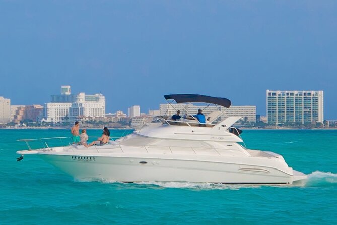 Cancún Yacht Rental SeaRay 46ft 25P13 - Choosing between two, four, and six hours