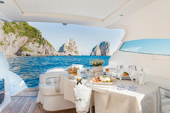 Capri Private Boat Tour from Sorrento, Positano or Naples - Yacht Klase 50 - Meeting the skipper and setting the pace