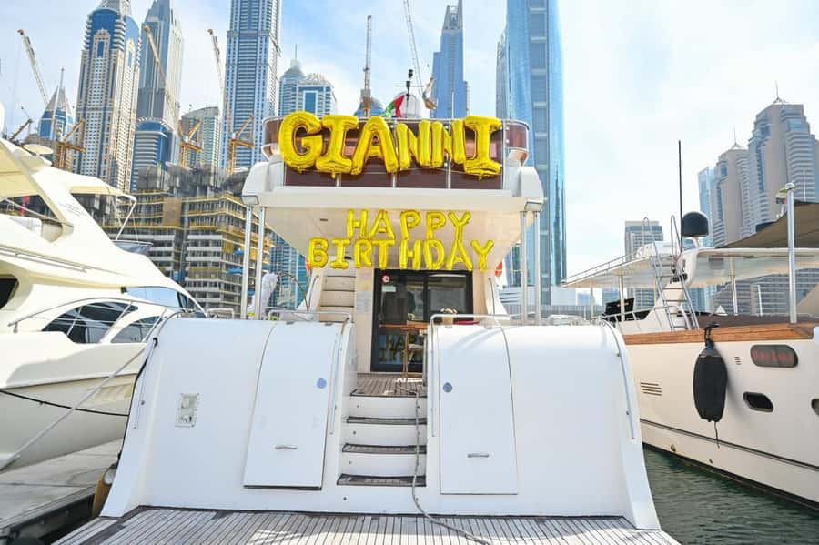 Celebrate Your Birthday in Style on luxury Yacht in Dubai - Optional jet skis for a more active birthday