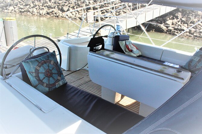 Coastal Tour on a Luxury Sailing Yacht - Vilamoura(Max 12 Guests) - Passing Olhos de Água and its fishing boats