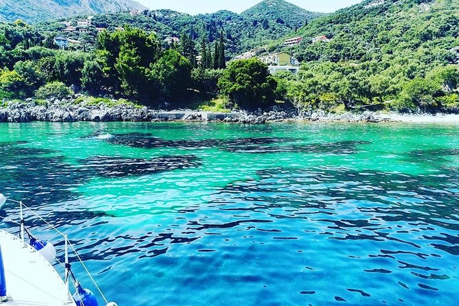 Corfu: Private Yacht Cruise - Lazareto Island and the longer coastal route
