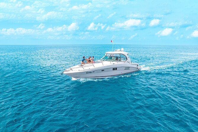 Cozumel Private Yacht and Snorkel with Lunch and Open Bar Onboard - Reaching Cozumel from Playa del Carmen