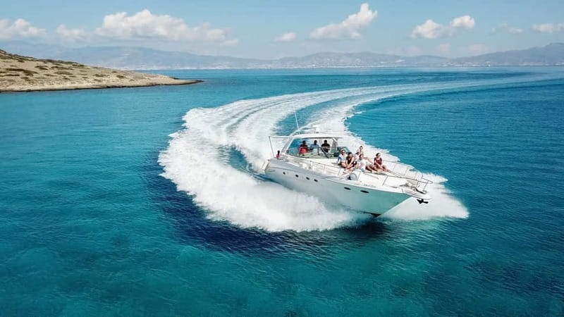 Crete: Chrissi Island Yacht Cruise with Lunch & Snorkeling - Swimming and snorkeling from the yacht