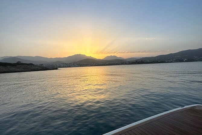 Crete Yacht Cruises 5 Hours Private Guided Cruise in Ag Nikolaos - Food, drinks, and the family touch