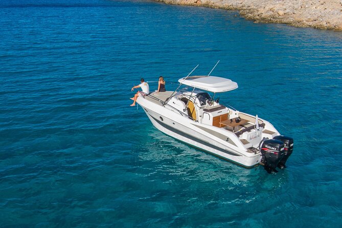 Crete Yacht Cruises 6-hours private Guided Cruise in Ag. Nikolaos - Swimming in protected bays