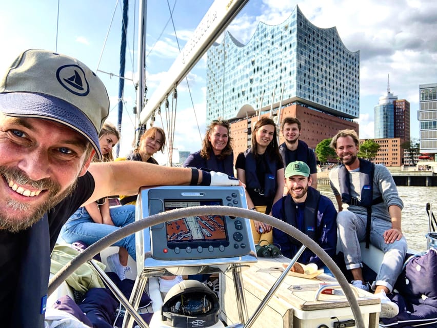 "Cruise in the City" - Sailing Yacht Event, Hamburg/Elbe - The Elbphilharmonie and Hamburg’s maritime skyline