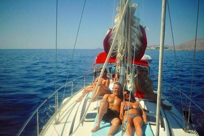 Day Cruise by a Sailing Yacht to the most beautiful bays or Rhodes (Small Group) - Ladiko Beach completes the swim circuit