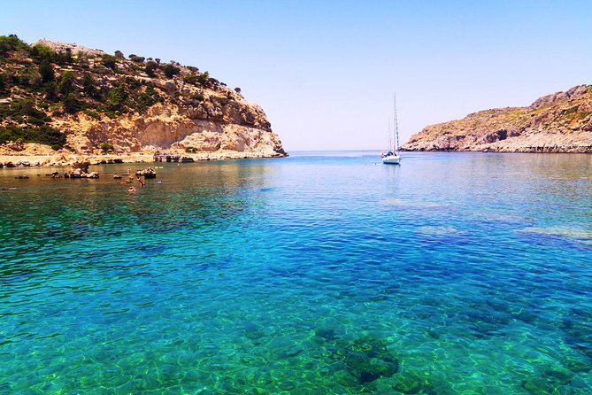 Day Cruise by a Sailing Yacht to the most beautiful bays or Rhodes (Small Group) - The crew can make or break the day