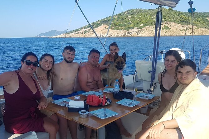 Day sailing Skiathos Skopelos with lunch on Rainbow yacht - Panormos Bay and the coast of Skopelos