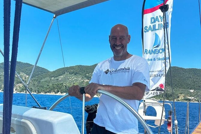 Day sailing Skiathos Skopelos with lunch on Rainbow yacht - What Rainbow yacht feels like onboard