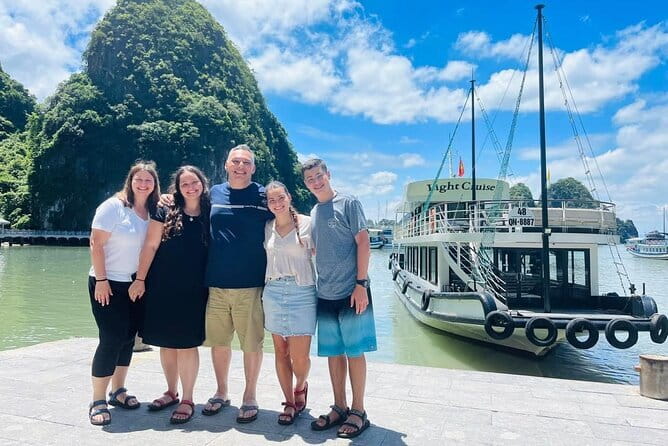 Day Trip - Luxury Experience in Ha Long Bay by Saquila Yacht - The Bay Harmony performance at sea