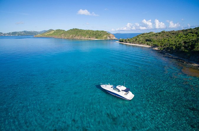 Day Yacht Excursions throughout the US or British Virgin Islands - A Beach Stop at Sandy Cay