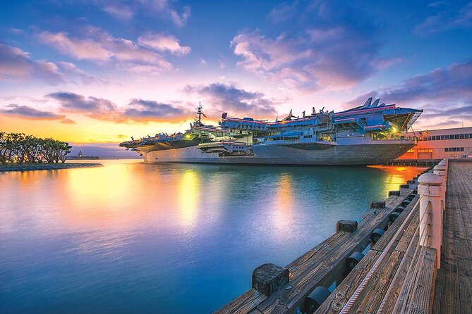 Daytime Sailing Along San Diego's Skyline - Seeing the USS Midway from the water