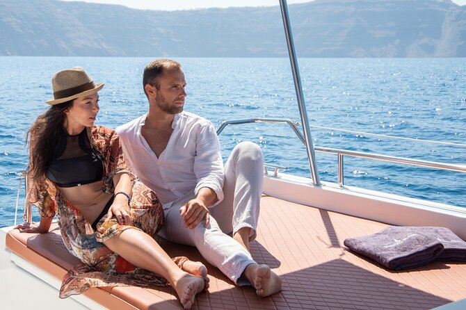 Diamond 36 Private Motor Yacht Caldera Cruise - Service from Captain Phillip, George, and the crew