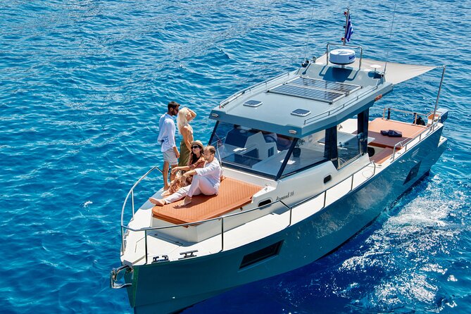 Diamond 36 Private Motor Yacht Caldera Cruise - Thirassia and the quiet side of the caldera