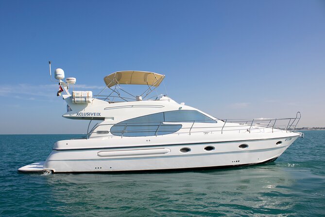 Dubai 3 Hour Private Luxury Yacht Charter with Jet Ski Option - Bluewaters Island and Ain Dubai