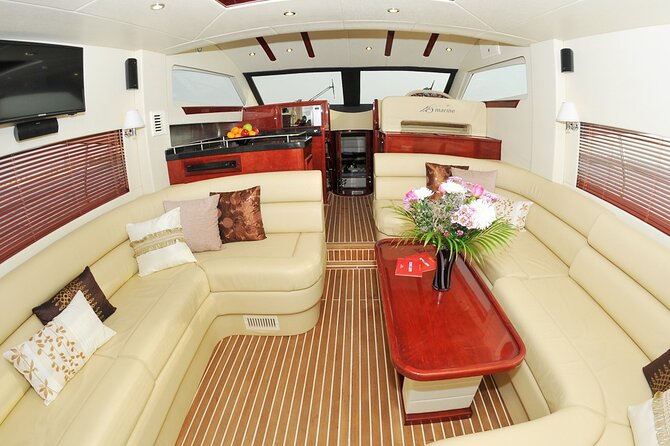 Dubai 3 Hour Private Luxury Yacht Charter with Jet Ski Option - The Burj Al Arab Photo Stop