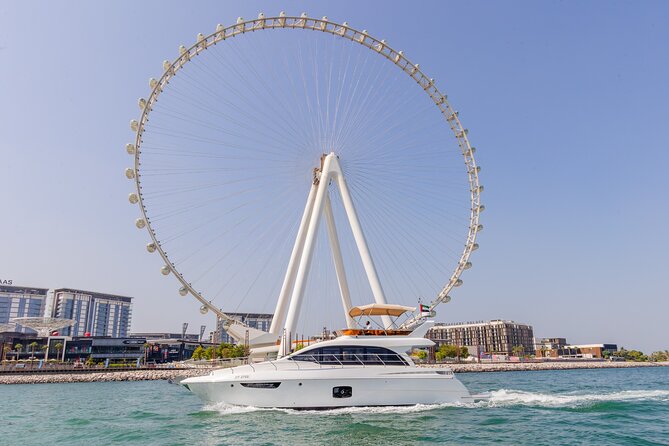 Dubai: 52ft Private Luxury Yacht For Rental - Dubai Marina and JBR from the water