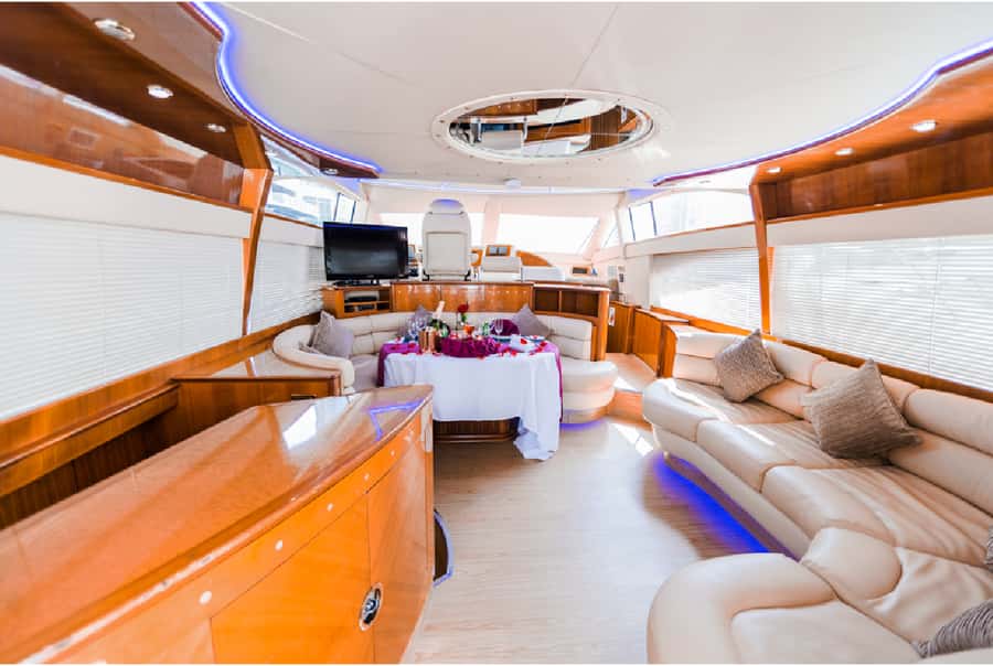 Dubai: 58-Feet Yacht Sea Trip - Burj Al Arab and Dubai’s most recognizable profile