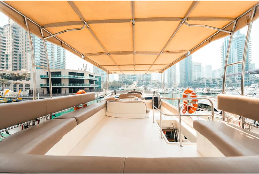 Dubai: 58-Feet Yacht Sea Trip - Who gets the best value from the $626 price