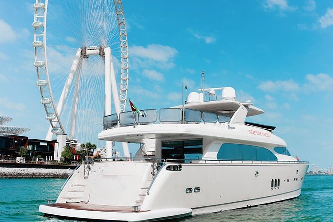 Dubai Harbour Luxury Yacht Tour with BBQ & Drinks - The Burj Al Arab photo stop