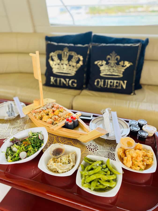 Dubai: Luxury Private 50 FT Yacht Cruise + Optional Sushi - Setting out from Dubai Harbour