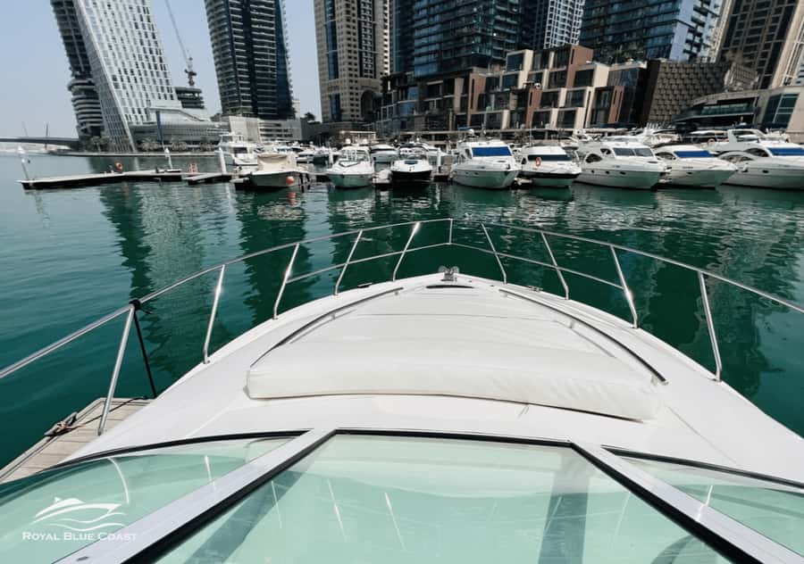 Dubai Marina: 2-Hour Mini Yacht Ride - JBR and the choice to swim