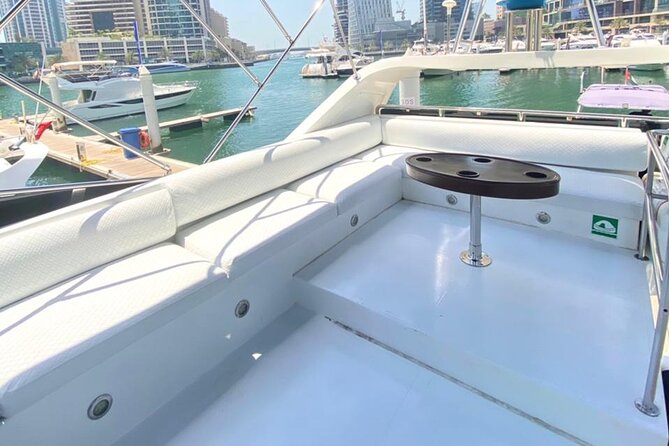 Dubai Marina Yacht Charters: Luxury on the Waves - The biggest question: what boat will you get?