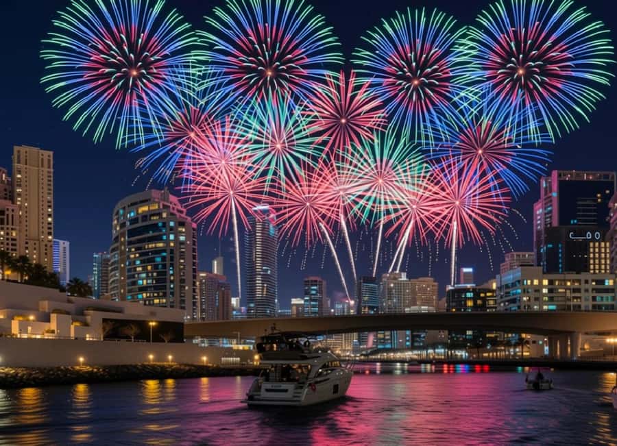 Dubai: New Year Eve Luxury Yacht Fireworks View & BBQ Cruise - Is $735 per person a fair price?