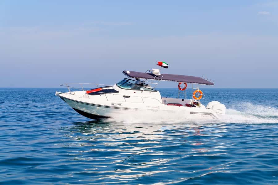 Dubai: Private Coastline Landmarks Mini-Yacht Tour - Ain Dubai and Bluewaters Island