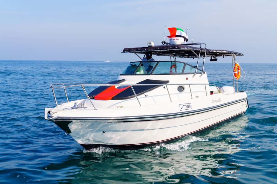 Dubai: Private Coastline Landmarks Mini-Yacht Tour - Swimming, seating, and comfort