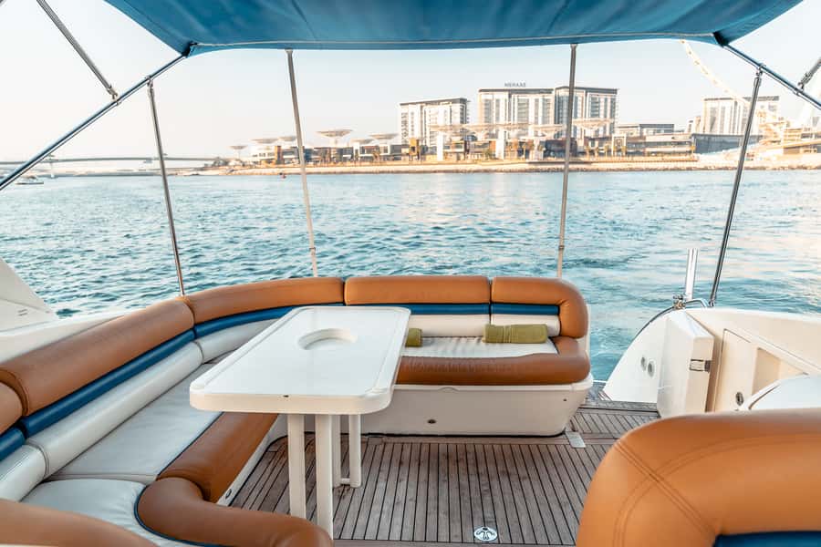 Dubai: Private Luxury Everest Yacht Cruise from Dubai Marina - Bringing food, music, and a barbecue