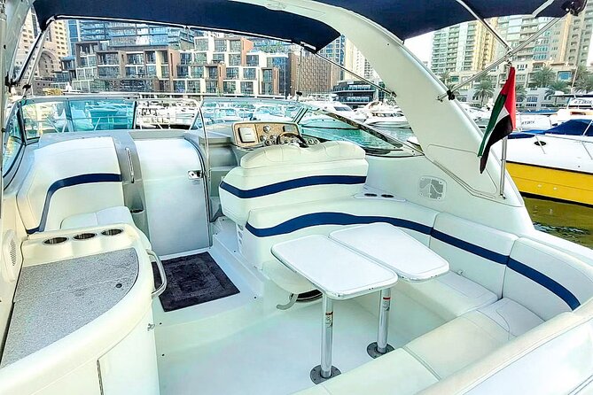 Dubai: Private Yacht Cruise on a 34 Ft Yacht - Swimming From the Yacht