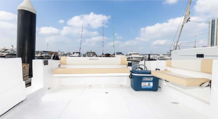 Dubai: Private Yacht Tour 36ft (+1 hr free) offer till Sep15 - Is $354 a good value for your group?