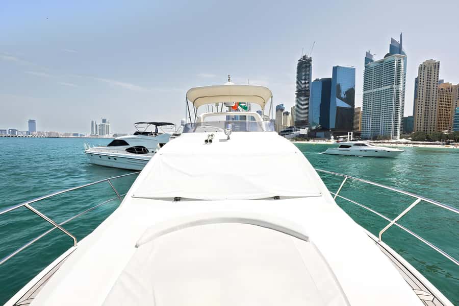 Dubai: Private Yacht Tour Experience with Soft Drinks - Ain Dubai gives the one-hour trip a clear payoff