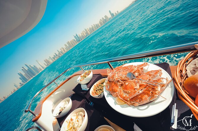 Dubai Sky Walker Sharing Yacht Tour with Live BBQ and Drinks - Service From The Captain And Crew