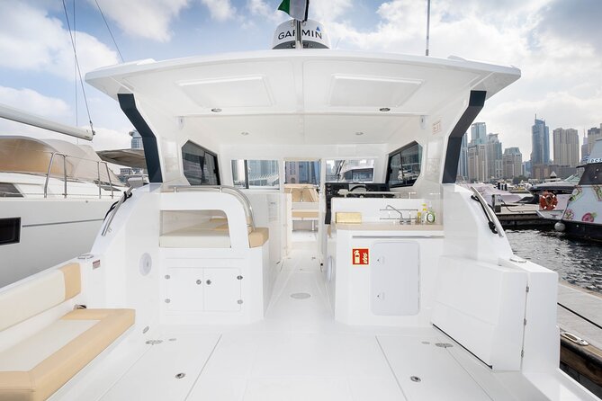Dubai Yacht Book 36ft Yacht on rent in Dubai up to 10 persons - Dubai Marina and Jumeirah Beach Residence