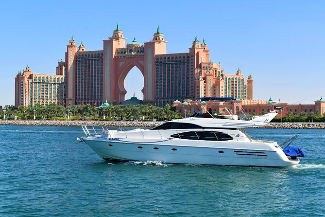 Dubai Yacht Rental - Book 58 ft Private Yacht up to 28 persons - Boarding at Marina Walk, Dubai Marina